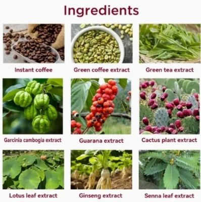 Customized Slim Coffee For Weight Loss Non Sugar Health Plant Extracts Instant Coffee Tea