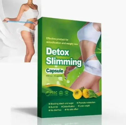 Detox Slimming Capsules Supplement for Weight Loss and Detox Boosts Metabolism Enhances Energy
