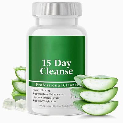 Herbal Aloe 15 Day Detox Slimming Weight Loss Pill Fast Lose Weight Burning Fat Capsules