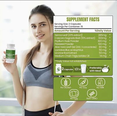 Natural Herbal Aloe Detox Slimming Weight Loss Pill Fast Lose Weight Burning Fat Capsules