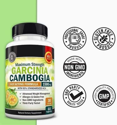 OEM Garcinia Cambogia Extract Fat Burner Slimming Capsules Support Natural Weight Management Slimming Pills