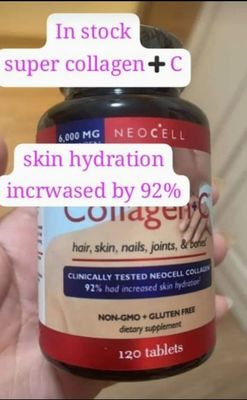 Super Collagen Vitamin C And Vitamin B Multi Collagen Protein Skin Brightening Capsules