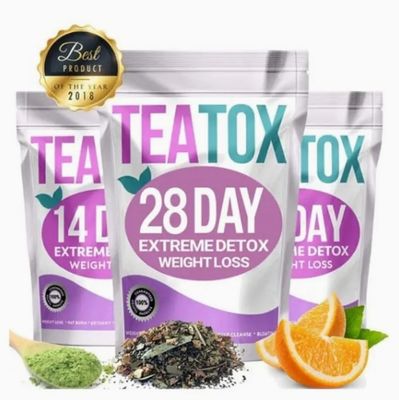 OEM Special Free Design Private Label Quick Brun Fat Flat Belly Herbal 28 Day Detox
