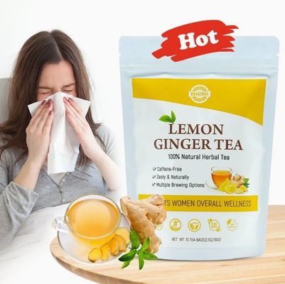 Health Lemon Ginger Tea Warm Womb Tea For Women Health Support