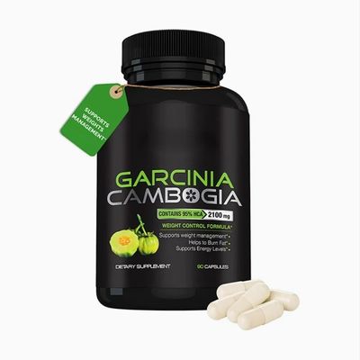 Garcinia Cambogia Extract Supplement Organic Body Slimming Support Capsules for Weight Management