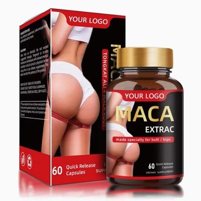 Natural Organic Butt Buttocks Lift Massage Maca Capsules Women Maca Supplements