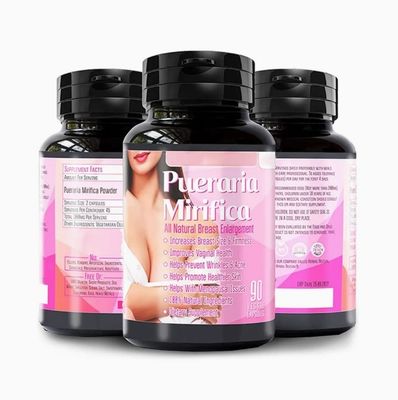 Vegan Big Breast Enhancement Pills Supplement Organic Pueraria Mirifica Capsules