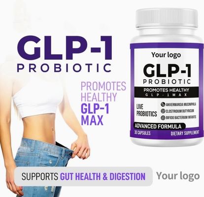 GLP-1 Probiotics Maintain a Balanced Intestinal Environment, Vegetarian Capsules, Organic Prebiotics-Organic Prebiotics