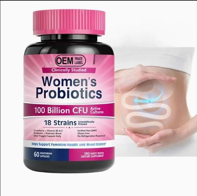 Female Vaginal Probiotic PH Balanced Capsules Lactobacillus Blend Supplement