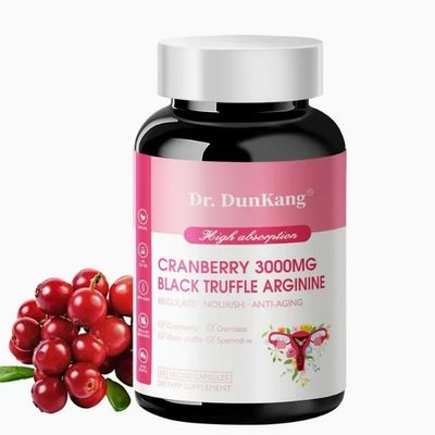 Women′S Vaginal Herbal Cranberry Extract Capsules Supplements Probiotics Vitamins PH Balance Pms
