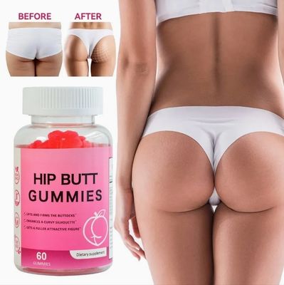 Chinaherbs Butt HIPS Enhancement Gummies Customizable Vitamins Enhancing Hip Bbl Gummies
