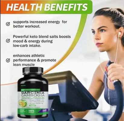 OEM  Pure natural organic Garcinia Cambogia Capsules Slim  Weight Lossy Hca Slimming Capsule 