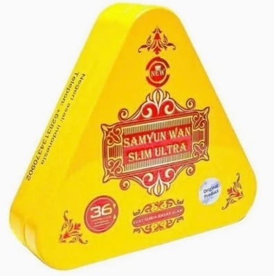 Samyun wan slim  steel Box Slimming Pills Fat Burner Diet Slimming Hard Capsule 