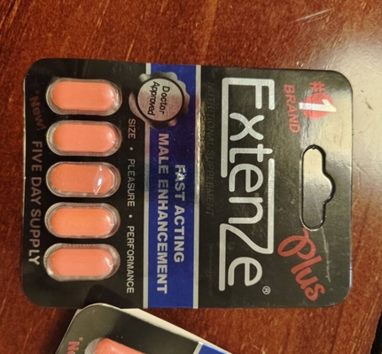  Extenze Plus Horny Goat Weed Extract 50% Icariin Bottle Epimedium Capsules