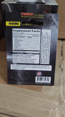 Customized formula plant extract Epimedium Maca 0# Capsules Natural organic extract energy enhancer