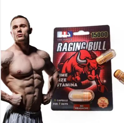 OEM Factory Wholesale Big Rhino Capsules Ranging Bull Capsules for Man Ability Hardness Durability Length Bull Powder