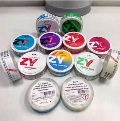 Customized Plastic Nicotine Pouches ,Portable Snus Alternative for Smokers, ZYN VELO FOX PABLO KILA In-Stock Discount Promotion